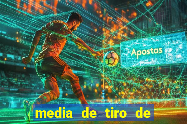 media de tiro de meta por jogo